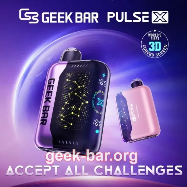 Geek Bar Pulse X Standard Version Disposable Vape - Geek-Bar.Org